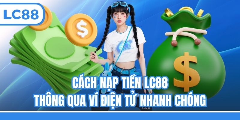 Cách nạp tiền LC88 thông qua ví điện tử nhanh chóng