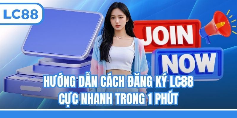 Hướng dẫn cách đăng ký LC88 cực nhanh trong 1 phút