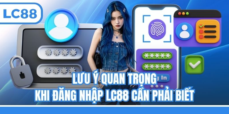 Lưu ý quan trọng khi đăng nhập LC88 cần phải biết